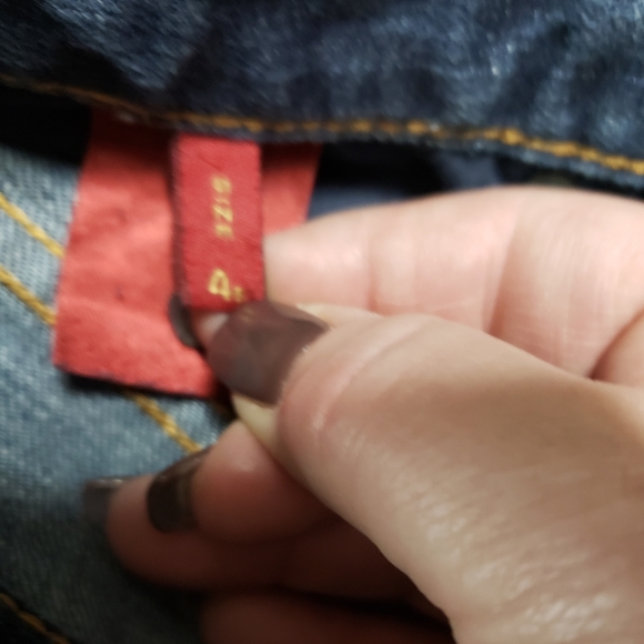 Express Jeans, Mia Bootleg, Medium Blue Denim - Picture 4 of 4
